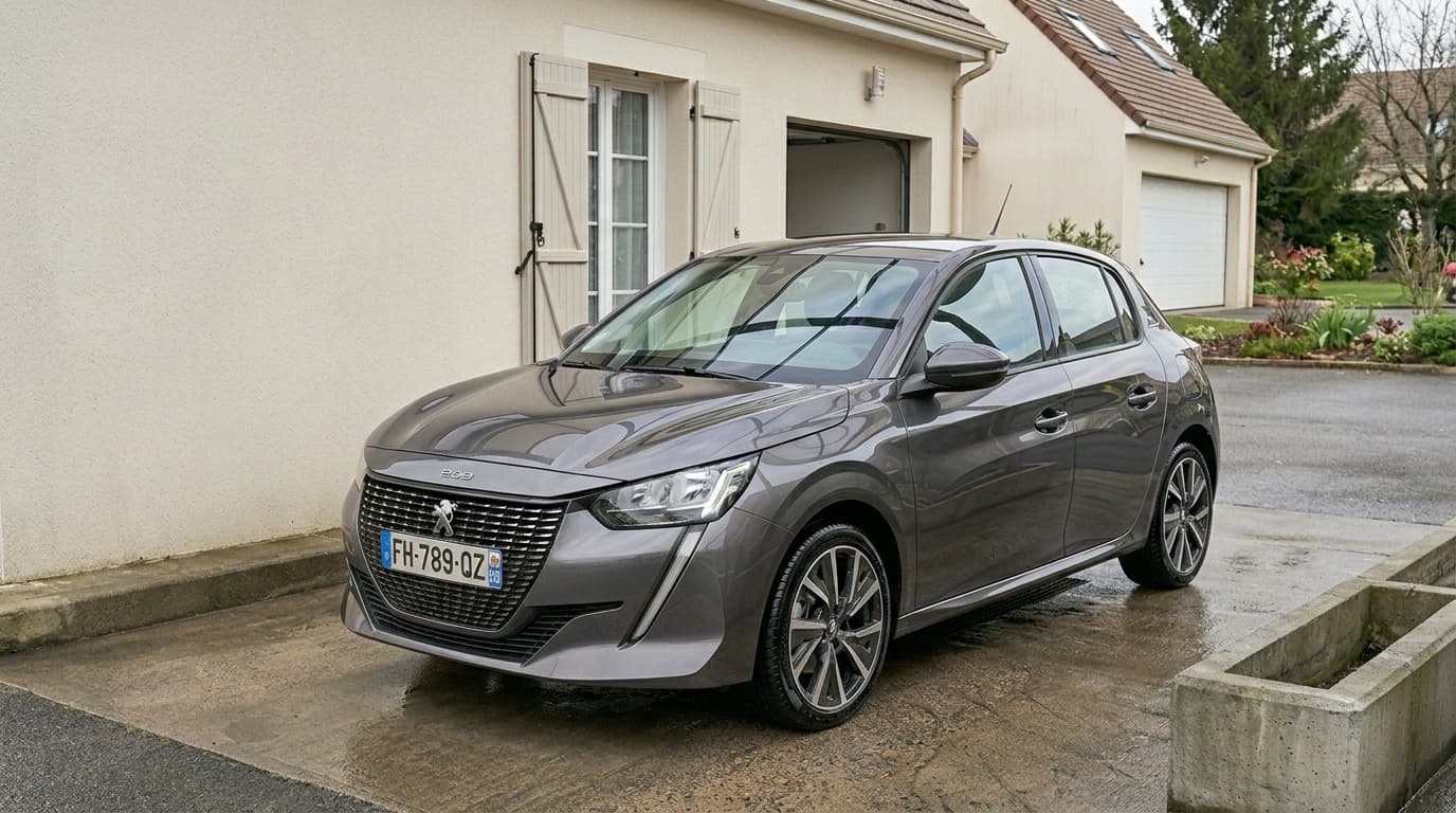 Lavage extérieur d'une voiture - après